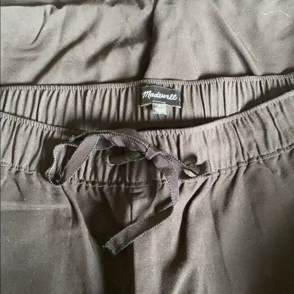 Madewell loose black pants!